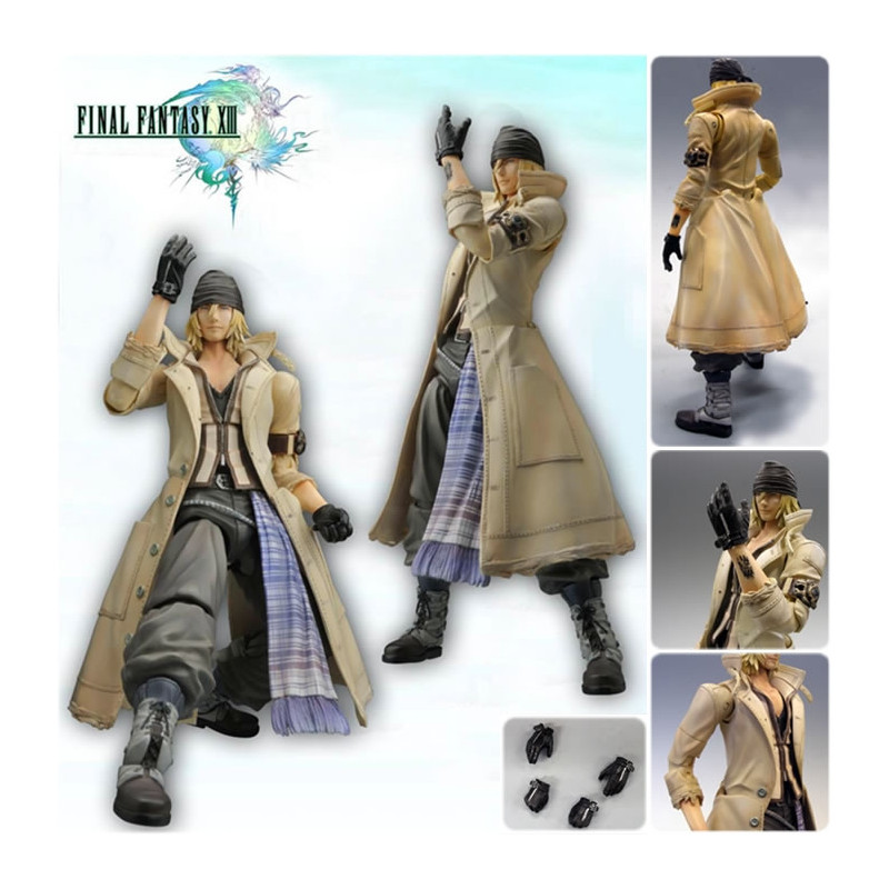 FINAL FANTASY XIII - figurine Play Arts Kai Snow FINAL FANTASY XIII - figurine Play Arts Kai Snow