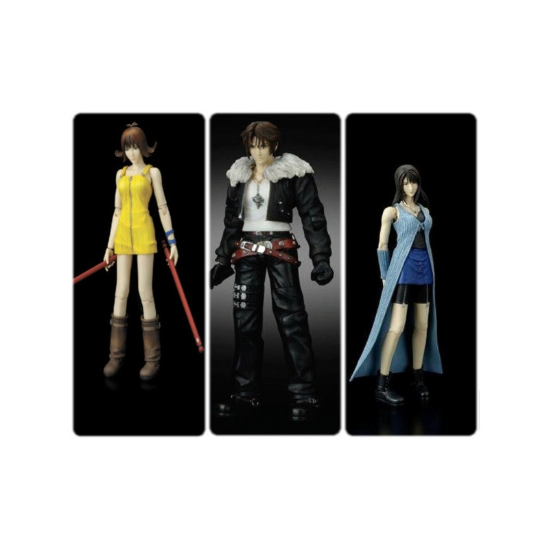 FINAL FANTASY VIII Play Arts Assortiment Pack de 3 Figurines