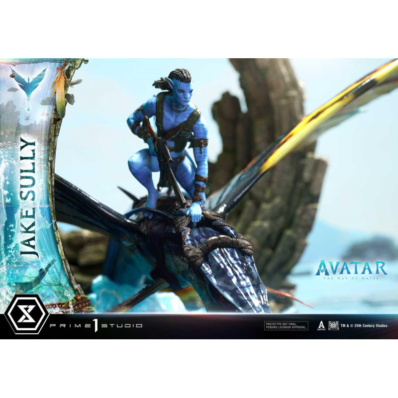 Statue Jake Sully Bonus Version Prime 1 Studio Avatar The Way of Water