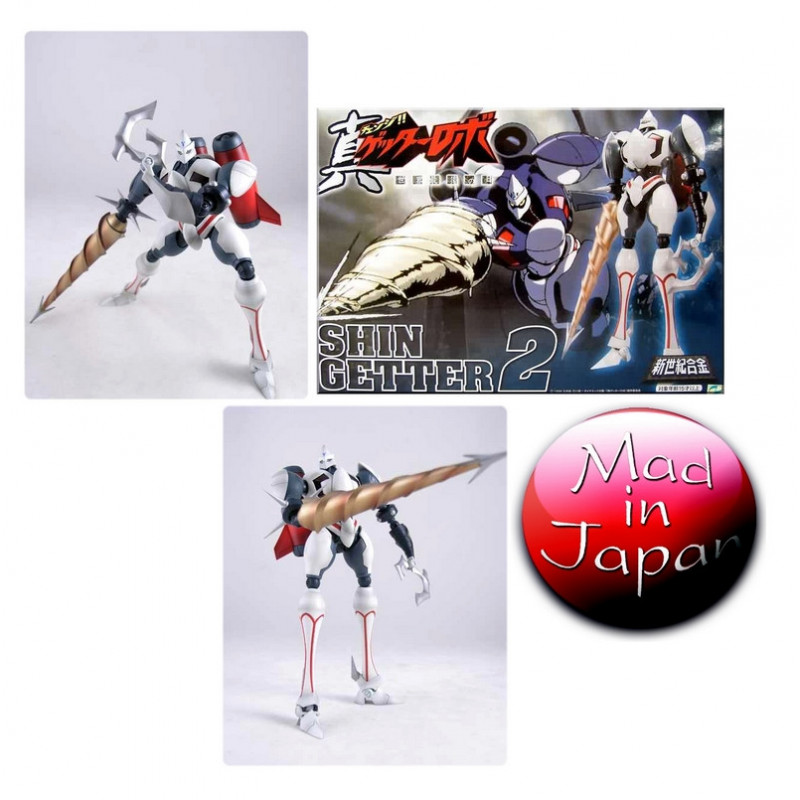 GETTER ROBO (SHIN) figurine Shin Getter 2 Die-Cast Aoshima GETTER ROBO (SHIN) figurine Shin Getter 2 Die-Cast Aoshima