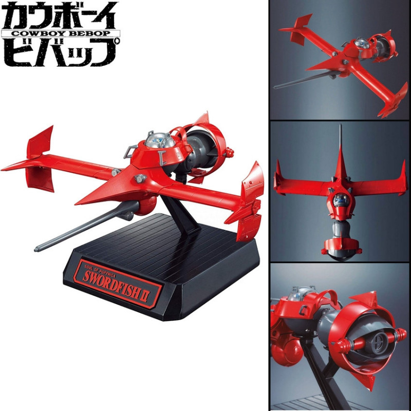 COWBOY BEBOP SwordFish II & Spike Spiegel Bandai