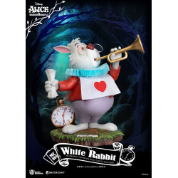 Statue Master Craft The White Rabbit Beast Kingdom Alice au pays des merveilles