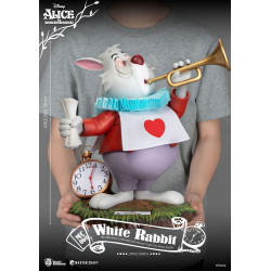 Statue Master Craft The White Rabbit Beast Kingdom Alice au pays des merveilles