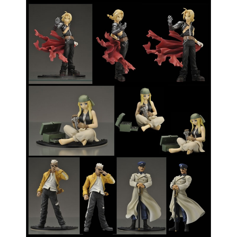 FULL METAL ALCHEMIST BROTHERHOOD lot de figurines Trading Arts Volume 1 FULL METAL ALCHEMIST BROTHERHOOD lot de figurines Trading Arts Volume 1