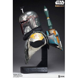 Buste 1/1 Boba Fett Sideshow Star Wars The Mandalorian