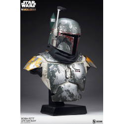 Buste 1/1 Boba Fett Sideshow Star Wars The Mandalorian