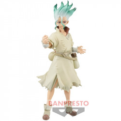 Dr STONE Figurine Senku Ishigami Figure of Stone World 2 Banpresto