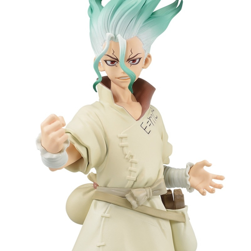 Dr STONE Figurine Senku Ishigami Figure of Stone World 2 Banpresto