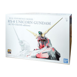 GUNDAM Real Experience Model Rx-0 Unicorn Gundam Auto-Transsform Ed. Bandai