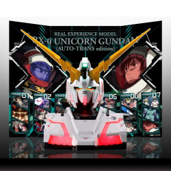 GUNDAM Real Experience Model Rx-0 Unicorn Gundam Auto-Transsform Ed. Bandai