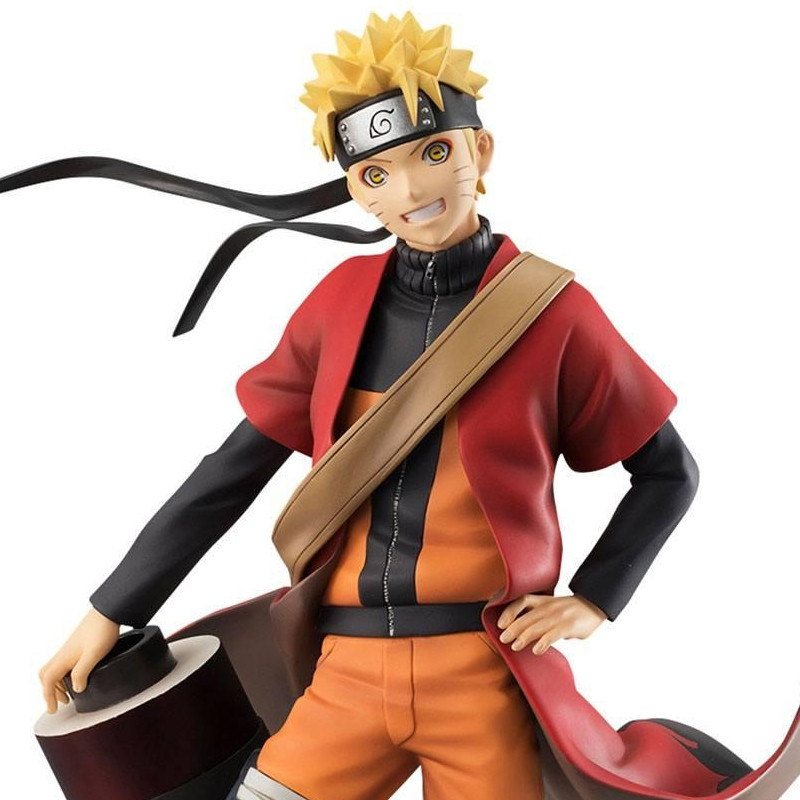 NARUTO SHIPPUDEN figurine Naruto Uzumaki Sennin Mode G.E.M. Megahouse