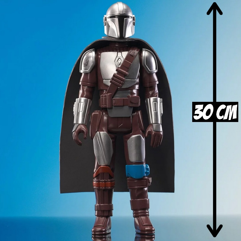 Diamond Select Toys – Star Wars: The Mandalorian Beskar-Rüstung Jumbo-Figur, Ca. 30 Cm, Sammler-Actionfigur Im Retro-Look