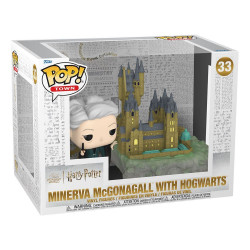 HARRY POTTER Figurine Minerva & Hogwarts Funko