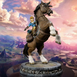 THE LEGEND OF ZELDA Breath of the Wild Statue Link on Horseback F4F
