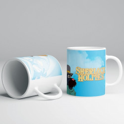 SHERLOCK HOLMES Mug 01 Holmes & Watson Semic