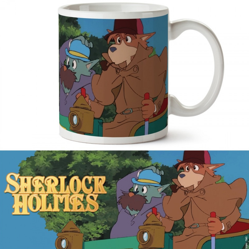 SHERLOCK HOLMES Mug 02 Holmes & Watson On the Way Semic