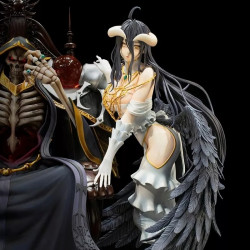 OVERLORD Statue Ainz Ooal Gown & Arubedo Set with special Parts Kadokawa