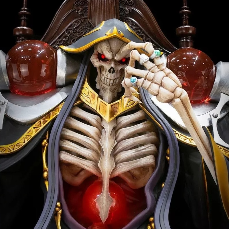 OVERLORD Statue Ainz Ooal Gown & Arubedo Set with special Parts Kadokawa OVERLORD Statue Ainz Ooal Gown & Arubedo Set with special Parts Kadokawa