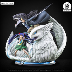 FAIRY TAIL Statue Gajeel & Wendy HQS+ Tsume Art