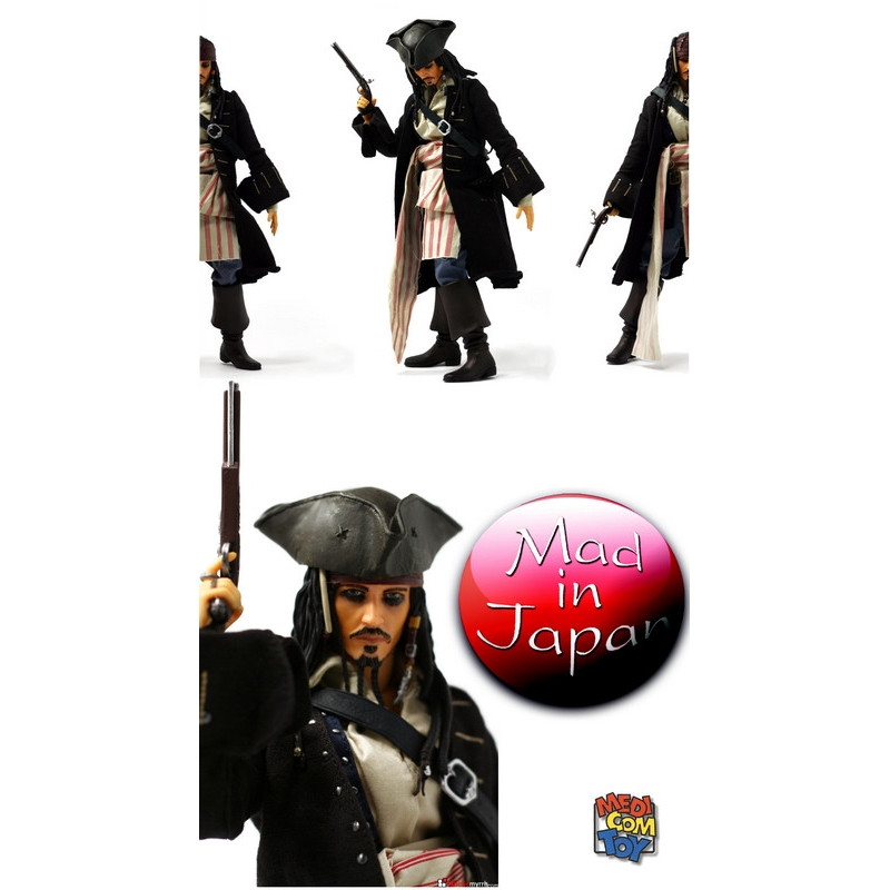 PIRATES DES CARAIBES figurine R.A.H Medicom Capitaine Jack Sparrow PIRATES DES CARAIBES figurine R.A.H Medicom Capitaine Jack Sparrow