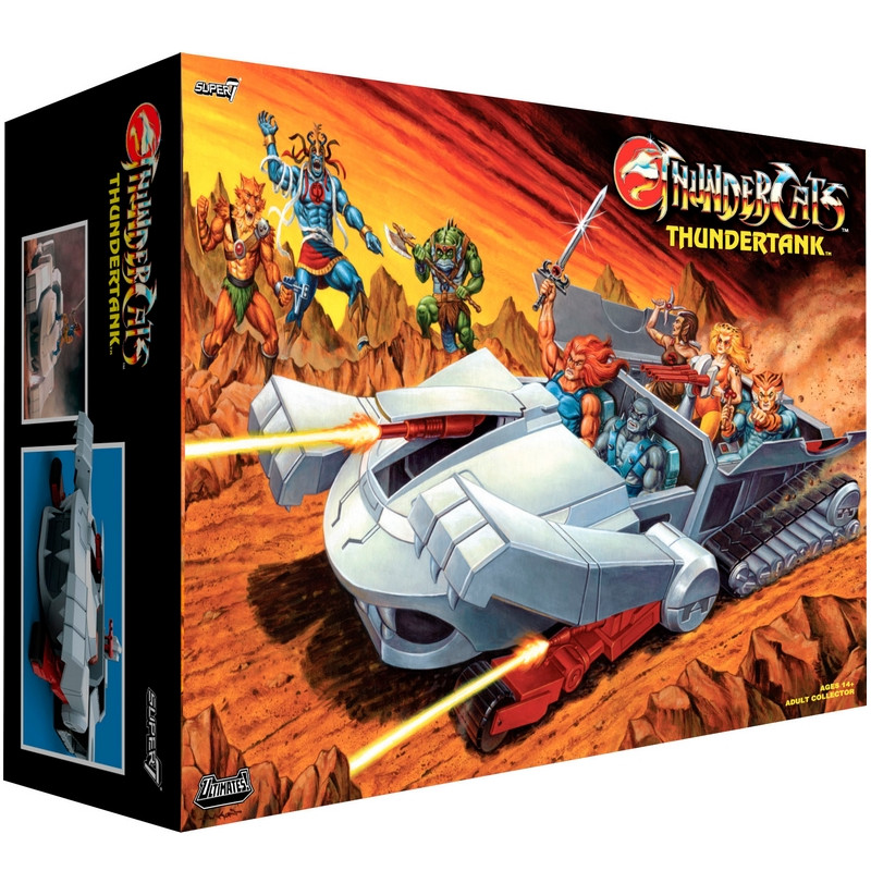 COSMOCATS Tank-Attack / ThunderTank Ultimates Super7 COSMOCATS Tank-Attack / ThunderTank Ultimates Super7