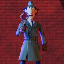 INSPECTEUR GADGET Figurine Gadget SFC Abystyle