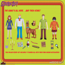 Deluxe Box Set 5 Points Scooby-Doo Friends & Foes Mezco Toys Scooby Doo