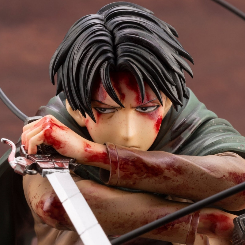 Statue ARTFX J Levi Ackerman Fortitude Version Kotobukiya