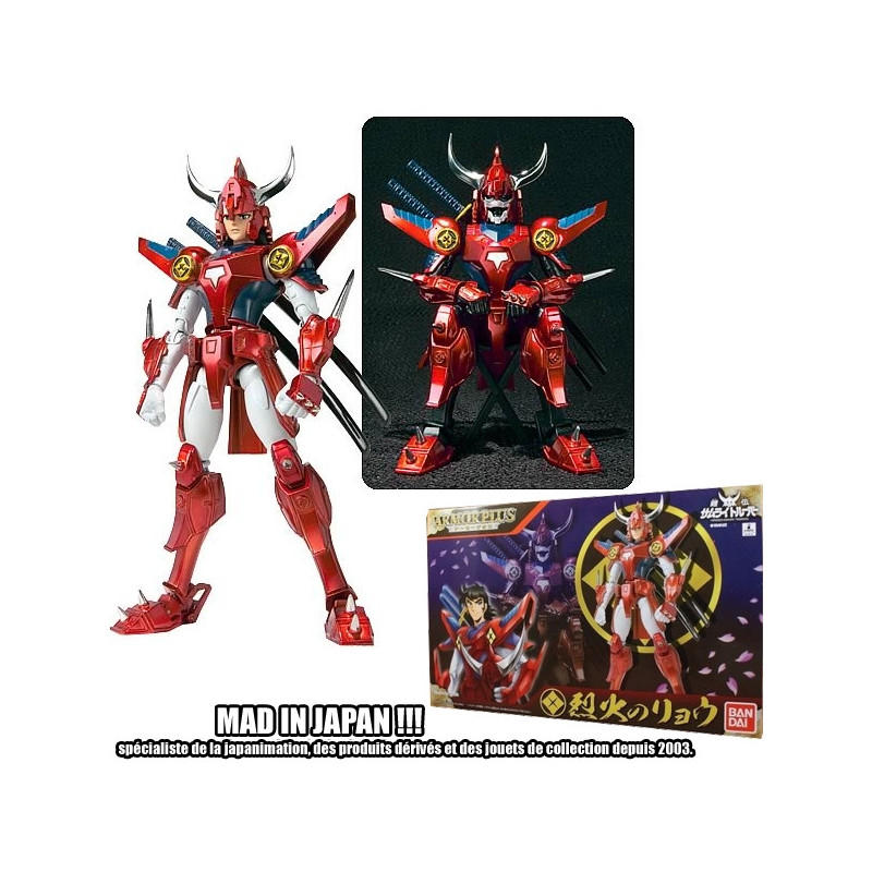LES SAMOURAIS DE L'ETERNEL figurine Ryo Sanada armure Rekka feu LES SAMOURAIS DE L'ETERNEL figurine Ryo Sanada armure Rekka feu