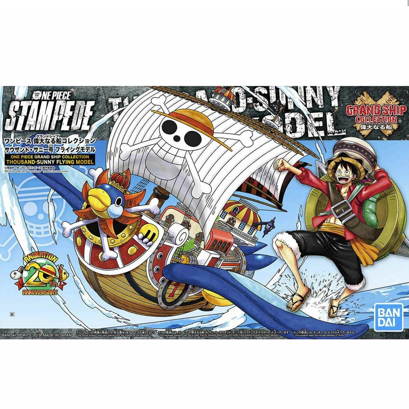 ONE PIECE Grand Ship Collection Thousand Sunny Flying Bandai