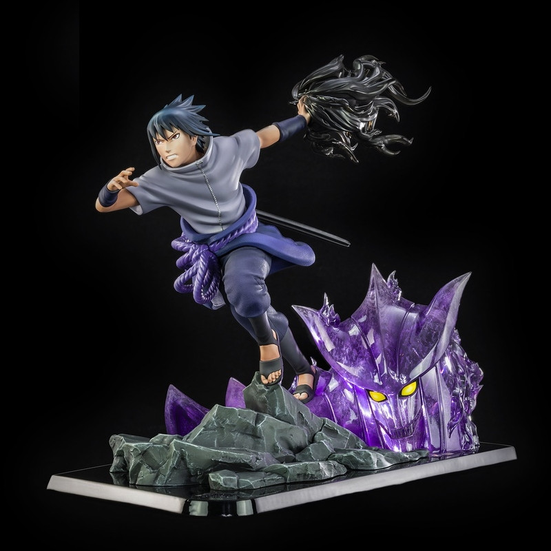 NARUTO - Sasuke Uchiwa Ikigai - 4th War - Statue Résine 1/6 By Tsume