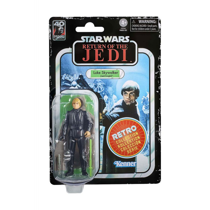 STAR WARS EP. VI Figurine Retro Collection Luke Skywalker Hasbro STAR WARS EP. VI Figurine Retro Collection Luke Skywalker Hasbro