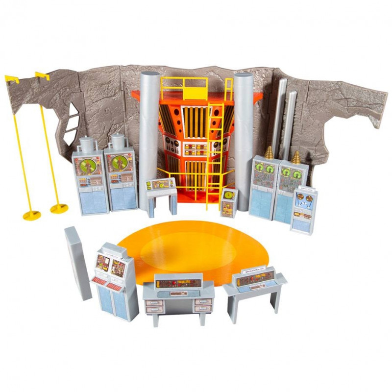 MCFARLANE DC RETRO BATMAN 66 BATCAVE FIGURE PLAYSET - BOXED AS NEW
