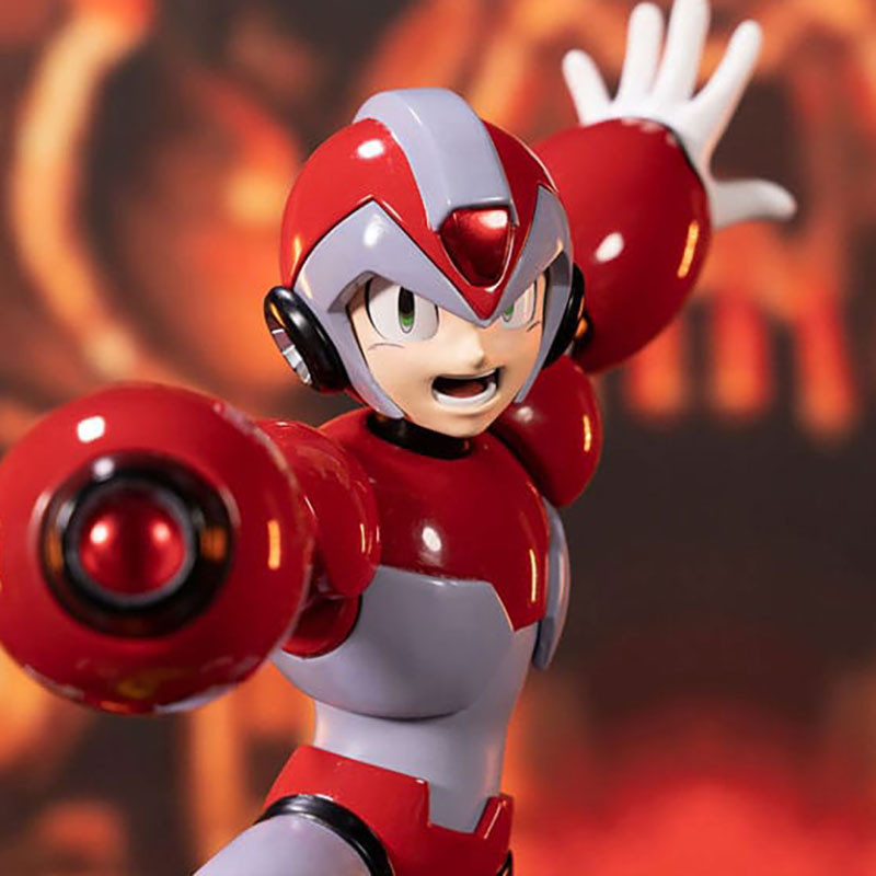 Statue X Finale Weapon Rising Fire F4F Megaman X4 Statue X Finale Weapon Rising Fire F4F Megaman X4