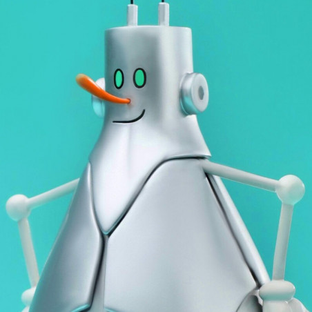 Figurine Métal Vintage POPY - Il était Une Fois L'Espace (Métro, GB-80) - Robot