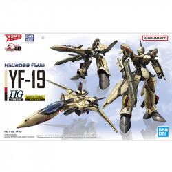 MACROSS PLUS YF-19 HG Isamu Dyson Bandai