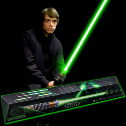 STAR WARS - SABRE LASER LUKE SKYWALKER (ROTJ) FX ELITE AVEC LAME AMOVIBLE  (HASBRO - THE BLACK SERIES)