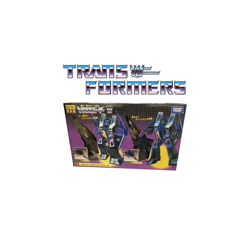 TRANSFORMERS Encore 11 Skywarp & Thundercracker Takara Tomy TRANSFORMERS Encore 11 Skywarp & Thundercracker Takara Tomy