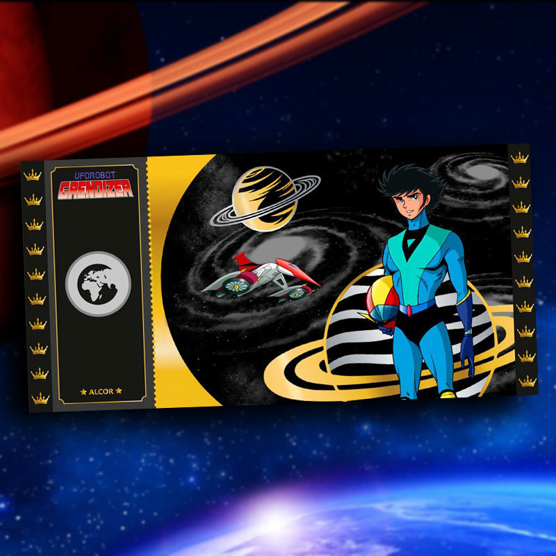 Black Ticket Alcor GO-02 Cartoon Kingdom Goldorak Black Ticket Alcor GO-02 Cartoon Kingdom Goldorak