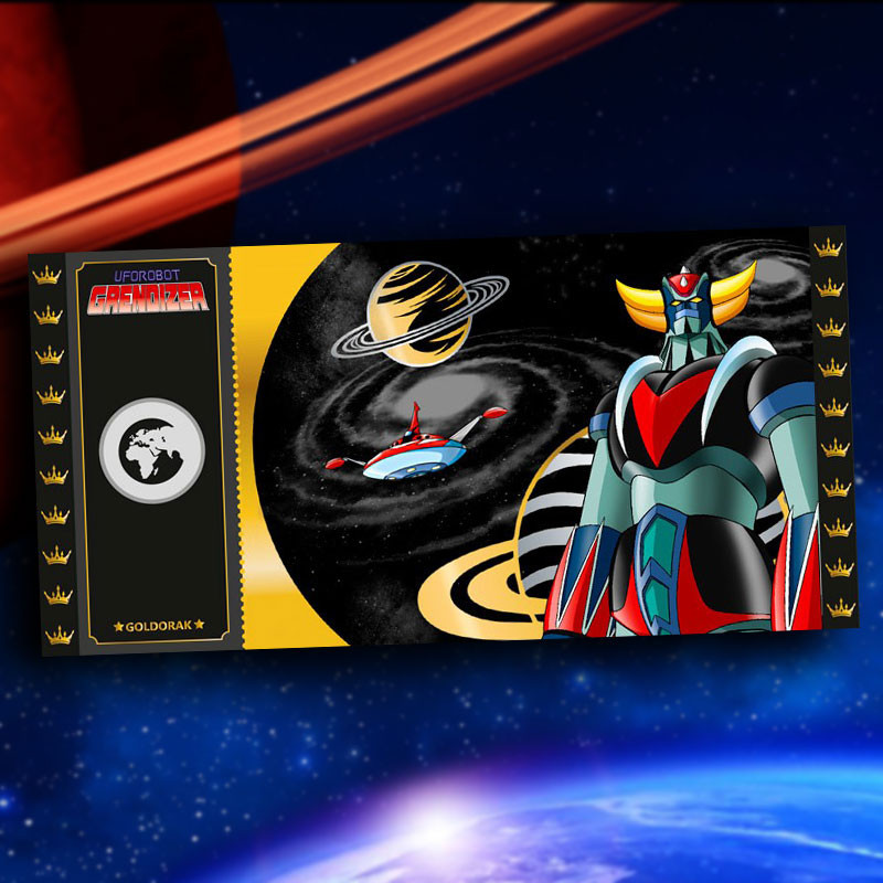 Black Ticket Goldorak GO-06 Cartoon Kingdom Goldorak Black Ticket Goldorak GO-06 Cartoon Kingdom Goldorak