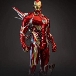 AVENGERS Statue Iron Man Mark 50 Queen Studios