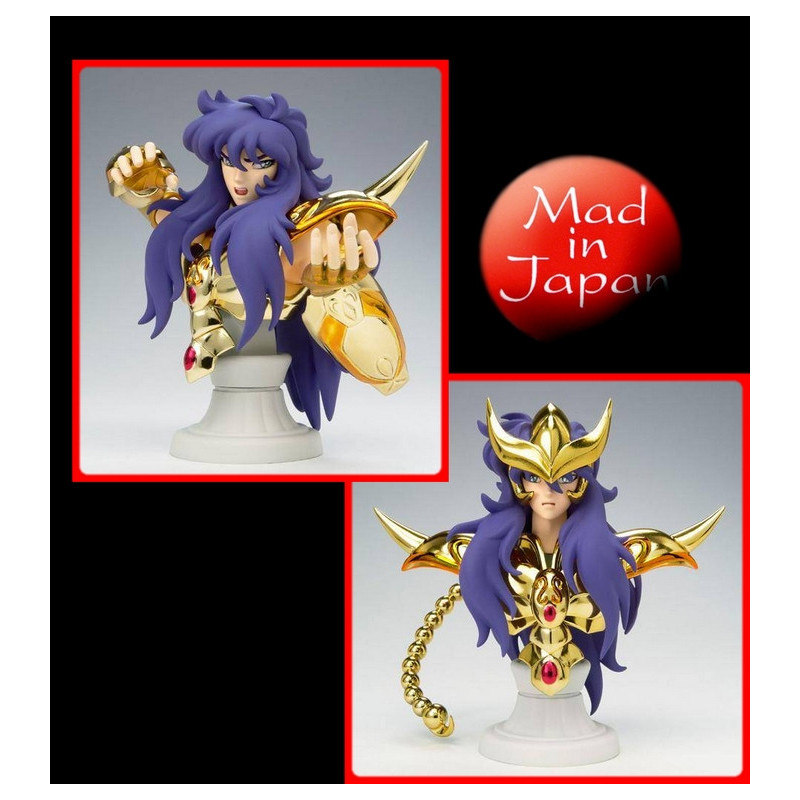 SAINT SEIYA Myth Cloth Appendix Buste Milo du Scorpion SAINT SEIYA Myth Cloth Appendix Buste Milo du Scorpion