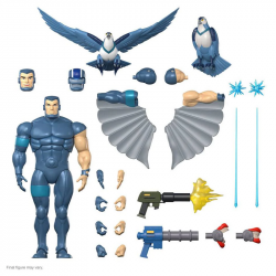 SILVERHAWKS Figurine Ultimates Steelwill Super7