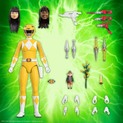 POWER RANGERS Figurine Ultimates Yellow Ranger Super7