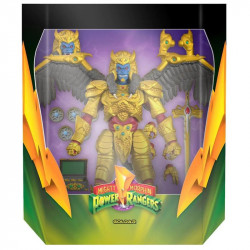 POWER RANGERS Figurine Ultimates Goldar Super7