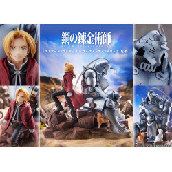 Figurine Edward Elric & Alphonse Elric Brothers Proof Full Metal Alchemist Brotherhood