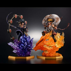 Figurines Naruto & Sasuke God GEM Set Megahouse Naruto Shippuden