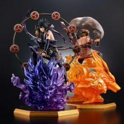 Figurines Naruto & Sasuke God GEM Set Megahouse Naruto Shippuden