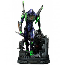 EVANGELION Statue Evangelion Test Type 01 Night Battle Version Prime 1 Studio