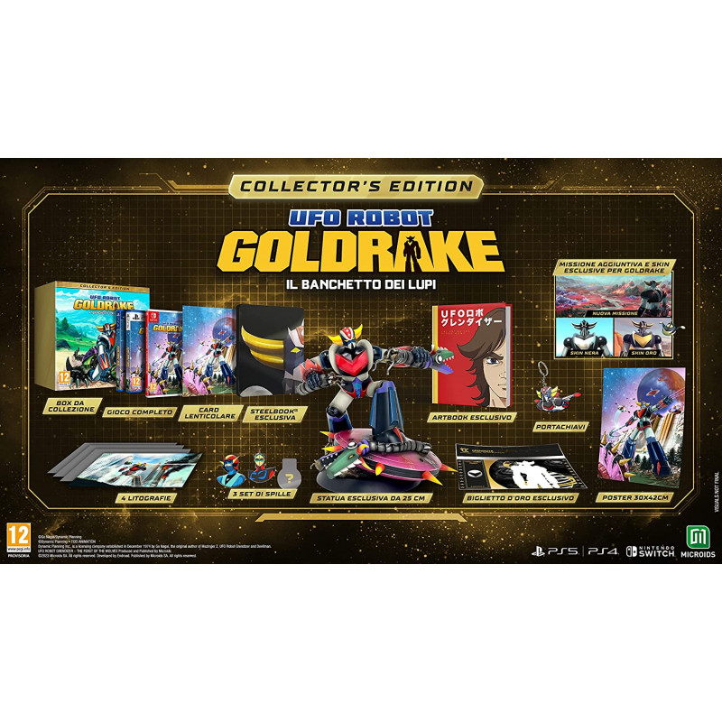 Jeu PS5 Goldorak: Le Festin Des Loups - Édition Deluxe SteelBook FR - Neuf Scellé